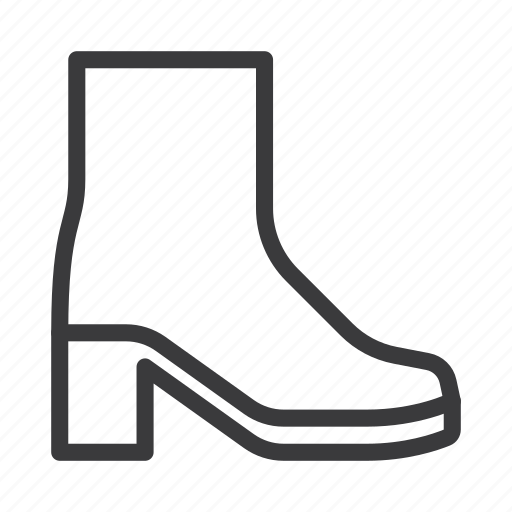 Ankle, boots, fashion, footwear, heels, shoes icon - Download on Iconfinder