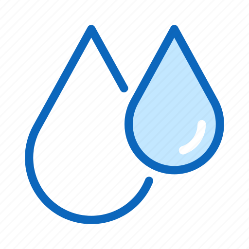 Drops, forecast, humidity, water, weather icon - Download on Iconfinder