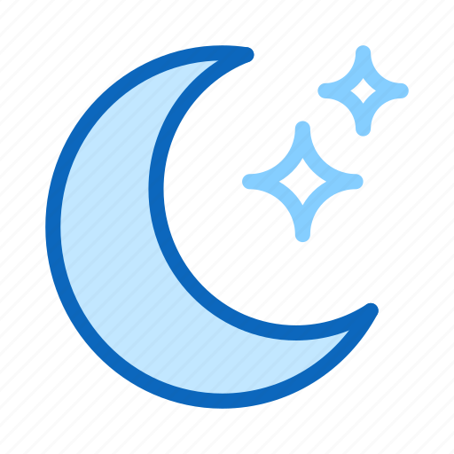 Moon, night, sky, starry, stars, weather icon - Download on Iconfinder