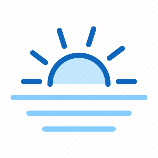 Forecast, morning, sun, sunrise, weather icon - Download on Iconfinder