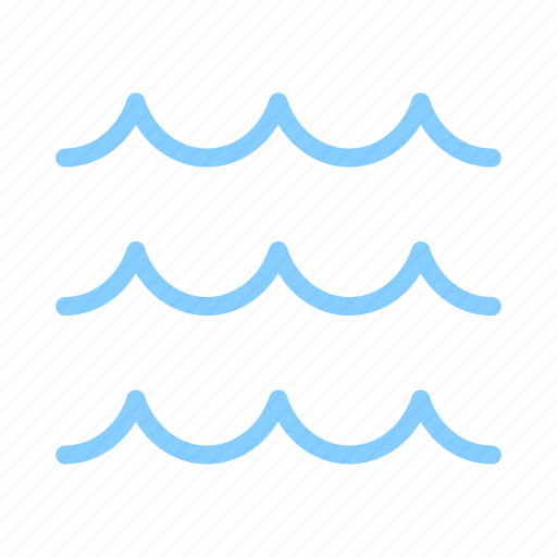 Humidity, water, waves, weather icon - Download on Iconfinder