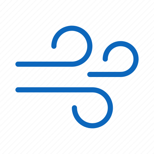 Forecast, weather, wind, windy icon - Download on Iconfinder