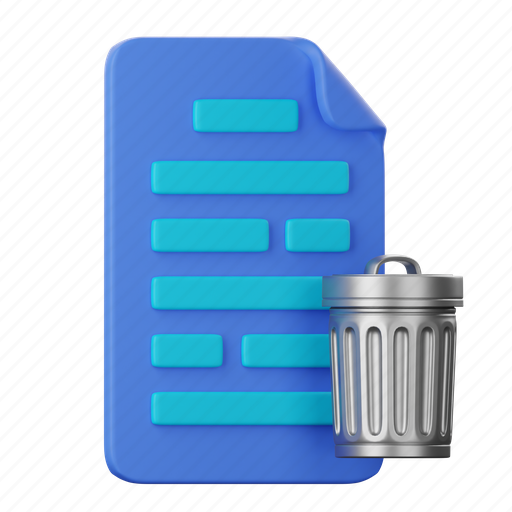 Delete, report, document, business, data icon - Download on Iconfinder