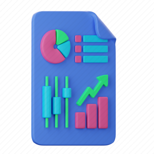Report, presentation, statistics, analysis, document, diagram, business icon - Download on Iconfinder