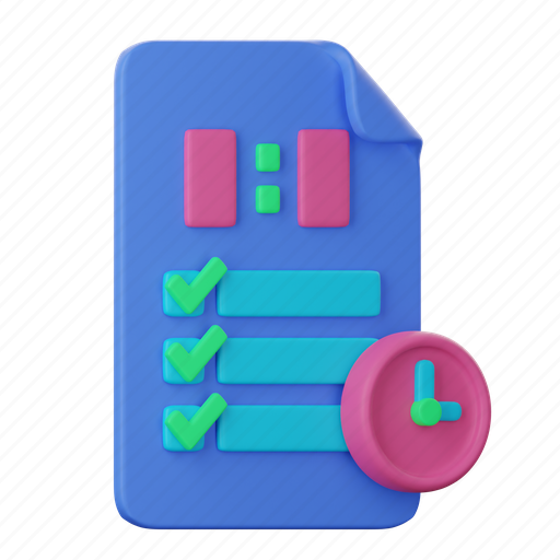 Time, based, report, statistics, document, analysis, business icon - Download on Iconfinder