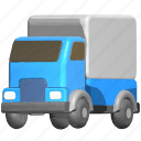 truck, delivery, shipping, transport, transportation, auto, vehicle, car