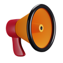megaphone, speaker, announcement, bullhorn