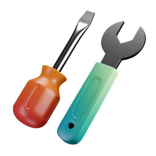 Tool, tools, wrench, screw 3D illustration - Free download