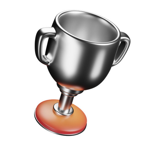 Trophy, award, prize, medal, achievement 3D illustration - Free download