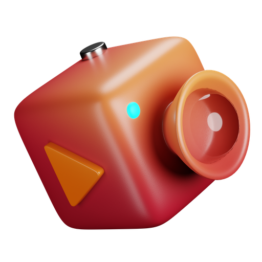 Video camera, record, camcorder, video 3D illustration - Free download