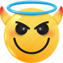 emoji, render, isolated, emoticon, expression, face