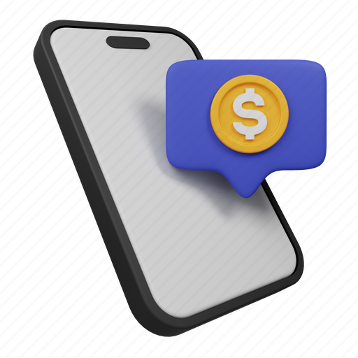 Financial, app, finance, mobile, payment, currency, smartphone icon - Download on Iconfinder
