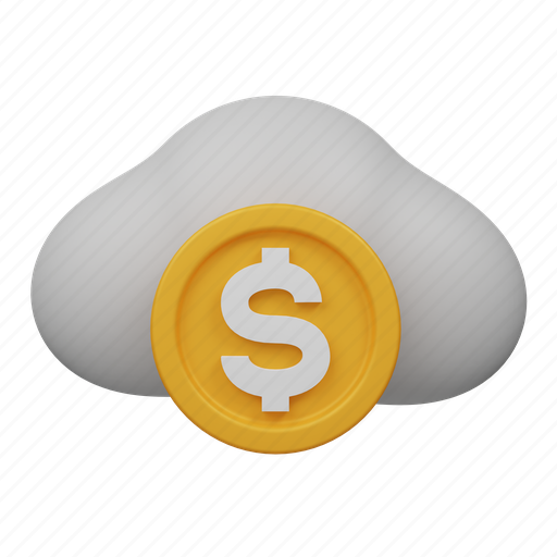 Money, cloud, coin, payment, online, currency, dollar icon - Download on Iconfinder