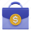 money, briefcase, finance, suitcase, payment, bag, currency, portfolio, office 