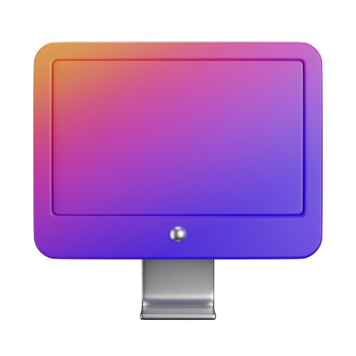 Monitor, pc, computer 3D illustration - Free download