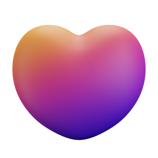 Love, heart, like 3D illustration - Free download