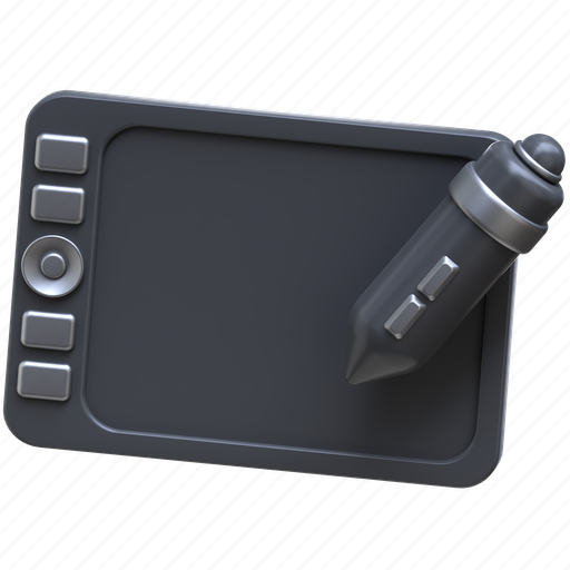 Drawing, tablet, icon, design, graphic, 3d, illustration icon - Download on Iconfinder