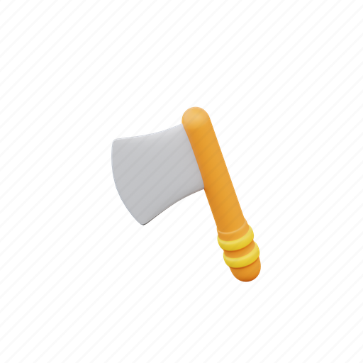 Axe, woodcutter, viking, melee, weapon, equipment, game icon - Download on Iconfinder