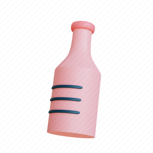 Bottle, gym, fitness, drink, exercise, sport, illustration 3D illustration - Download on Iconfinder