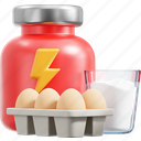 protein, food, healthy, supplement, egg, milk, nutrition, energy 