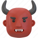 3d rendering, angry, carnival, cartoon, celebration, character, comic, concept, costume, cute, demon, demonic, devil, devil horns, devils, emotion, evil, expression, eyes, face, fantasy, fear, festival, funny, halloween, happy, head, hell, horn, horns, horror, illustration, kawaii devil, mad, monster, party, red, satan, scary, spooky, succubus, symbol, white, wicked 