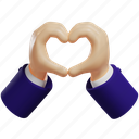 heart, care, charity, emoji, gesture, hands, valentine, love, like 