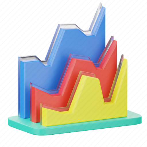 Stacked, area, chart, analysis, finance, statistics, diagram icon - Download on Iconfinder