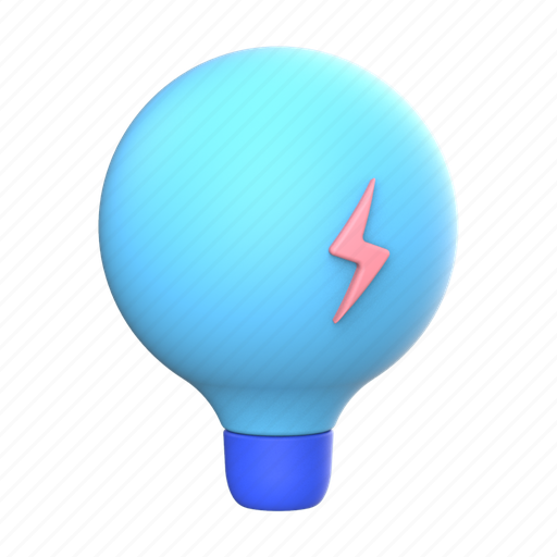 Light, lightbulb, electric, idea, bulb 3D illustration - Download on Iconfinder