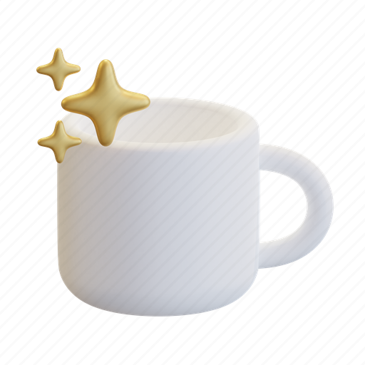 Cup, glass, hot, tea, mug, coffee, kitchen 3D illustration - Download on Iconfinder