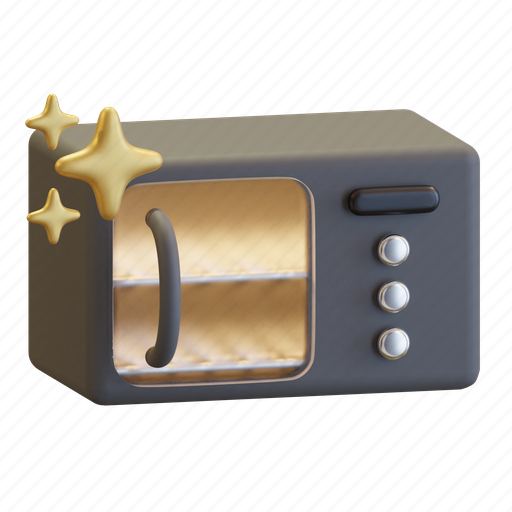 Oven, microwave, cooking, restaurant, food, kitchen, cook 3D illustration - Download on Iconfinder