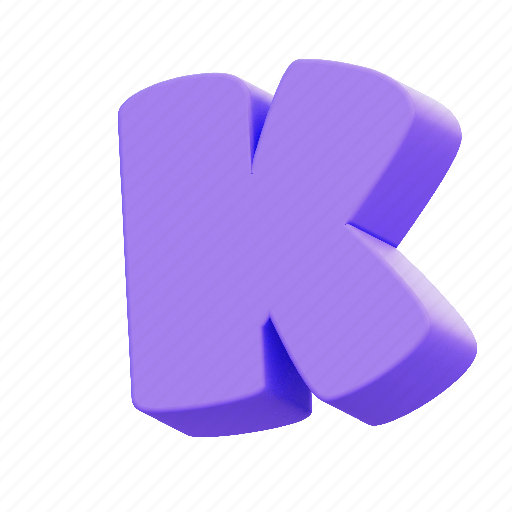 K, alphabet, letter, text icon - Download on Iconfinder