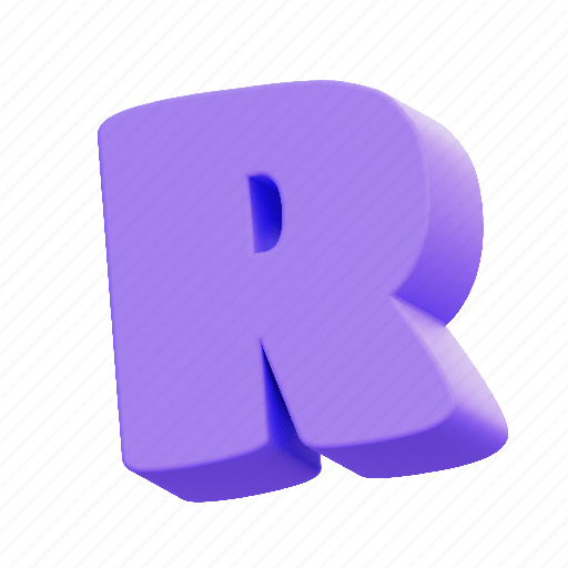 R, alphabet, letter, text icon - Download on Iconfinder