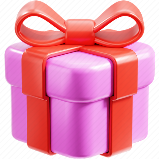 Giftbox, gift, present, box, bonus, surprise, giftaway 3D illustration - Download on Iconfinder