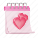 date, valentine, calendar, romance
