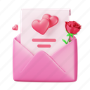 love, letter, valentines, wedding