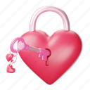 love, lock
