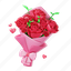 bouquet, rose, flower, floral 