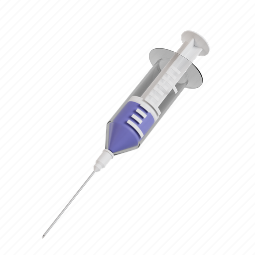 Syringe, injection, medical, health, medicine 3D illustration - Download on Iconfinder