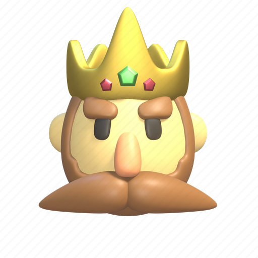 King, chess, prince, crown, game, royal, sport 3D illustration - Download on Iconfinder