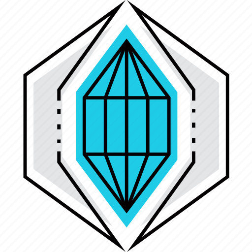 Crystal, cutting, diamond, ideal, magic, object, perfection icon - Download on Iconfinder