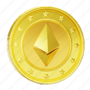 ethereum, currency, crypto, blockchain
