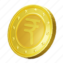 indian, rupee, currency, coin