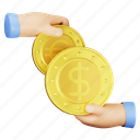 money, exchange, payment, coin