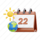 earth, calendar, earth day, mother earth day, planet, sun, environment, date 