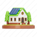 home, eco home, eco house, green house, house, environment, building, solar panel 