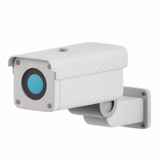 Cctv, camera, security, technology, recording 3D illustration - Download on Iconfinder