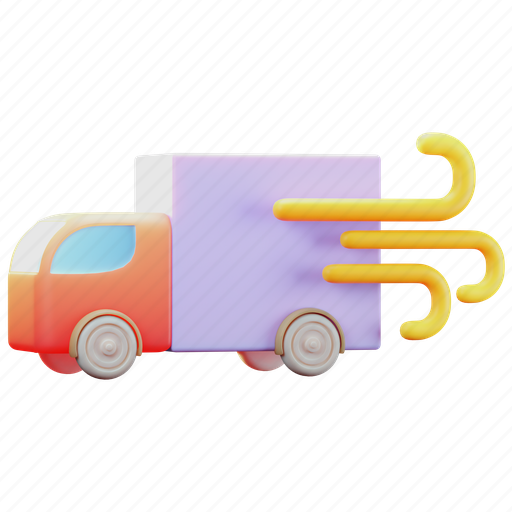 Car, delivery, service, business, transportation, courier, cargo 3D illustration - Download on Iconfinder