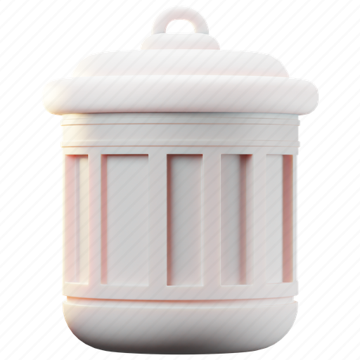 Waste, trash, garbage, recycle, container, bin, clean 3D illustration - Download on Iconfinder