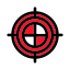 target, aim, goal, focus, objective 