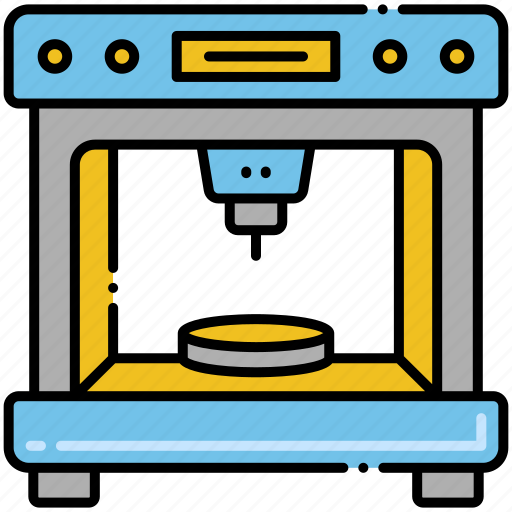 3d, machine, printer, technology icon - Download on Iconfinder